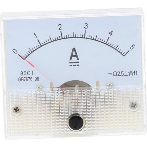 Pointer type DC ammeter 85C1-1A 2A 3A 5A 10A 20A 30A direct current ammeter