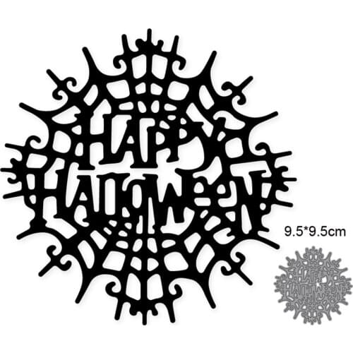 AILIDA Craft metal cutting dies cut die mold Happy Halloween decoration Scrapbook paper craft knife mould blade punch stencils