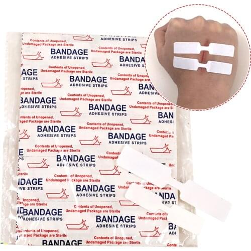 10pcs Skin Closure Strip Band-aid Waterproof Adhesive Bandage for small wounds care no need to suture skin