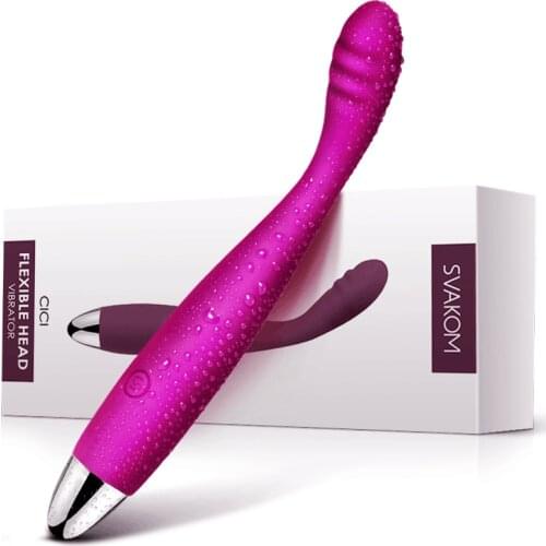 CICI Silicone Dildo Vibrator Flexible Finger Vibrator G Spot Massager Rechargeable G Spot Stimulator Woman Clitoral Stimulators