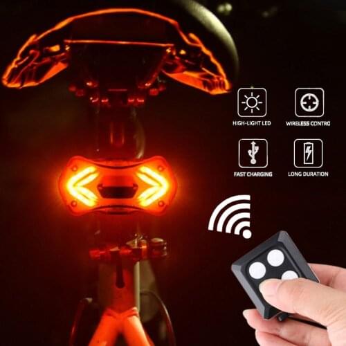 Bicycle light USB charging led warning light night riding bicycle tail light mountain bike riding equipment