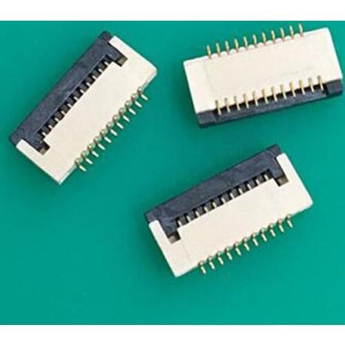 High Quality Computer LCD Screen Cable Connector FPC Connector 0.3 Pitch Double Row 15P LCD Screen Socket