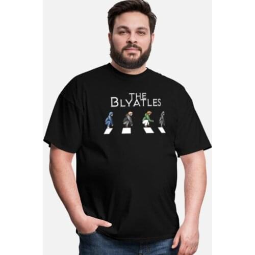 The Blyatles Funny Russian Slavic Abbey Road Squat Gift T-Shirt. Summer Cotton O-Neck Short Sleeve Mens T Shirt New S-3XL
