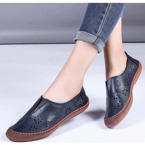 Womens Flats Shoes Nurse Casual Sneaker Ballet Flats Women Walking Shoes For Women Students Girls Footwear Moccasins Plus Size