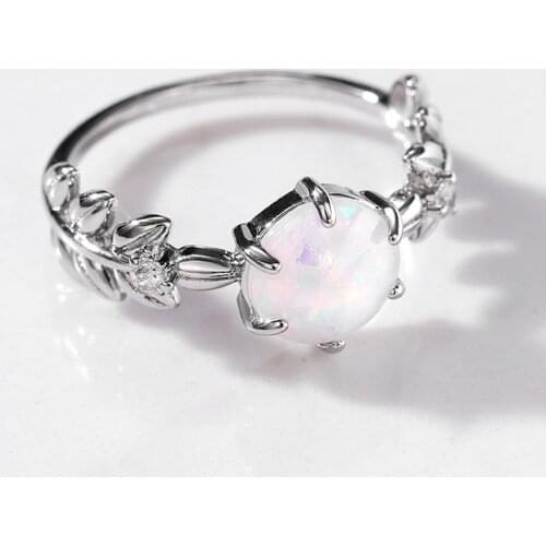 CAOSHI Aesthetic Womens Wedding Rings Sliver Color/gold Color Exquisite Jewelry for Engagement Trendy Accessories Good-quality