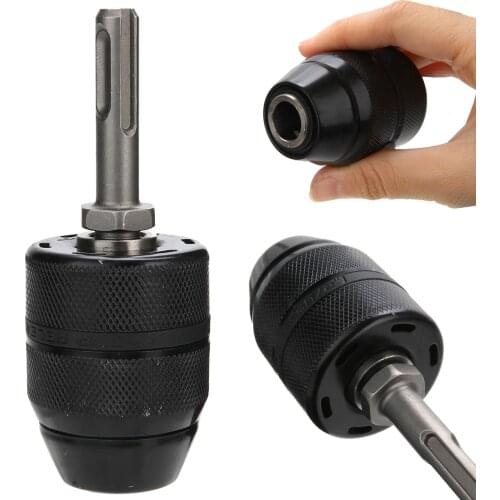 1Pc SDS Chuck Adapter Keyless Drill Chuck Heavy Duty 13mm 1/2-20UNF Keyless Drill Chuck With SDS Adaptor Hand Tool