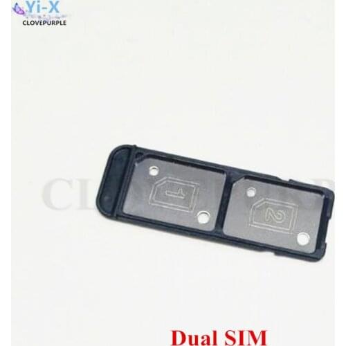 10PCS/Lot Dual SIM Card Tray Slot Holder Adapter for Sony Xperia C5 Phone Replacement Repair Part
