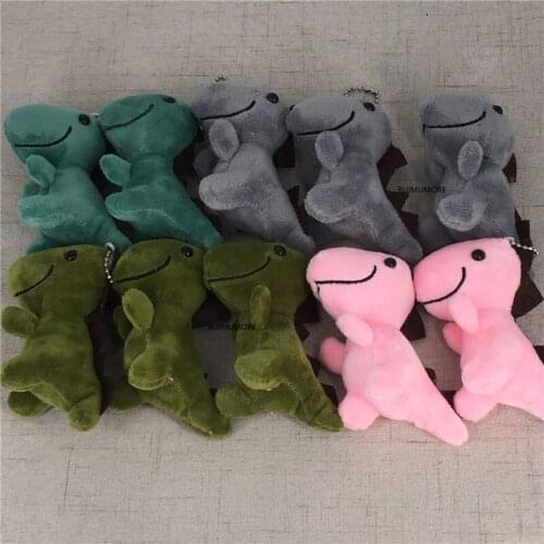 10PCS/LOT , Little Dinosaur Plush Stuffed Toy , Gift Decoration Animal Doll