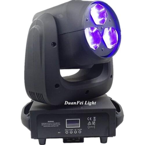 16pcs/lot RGBW ZOOM Wash LED Beam Mini Moving HEAD 3x40W Bee eye moving head dmx lyre zoom wash led rgbw for dj disco club