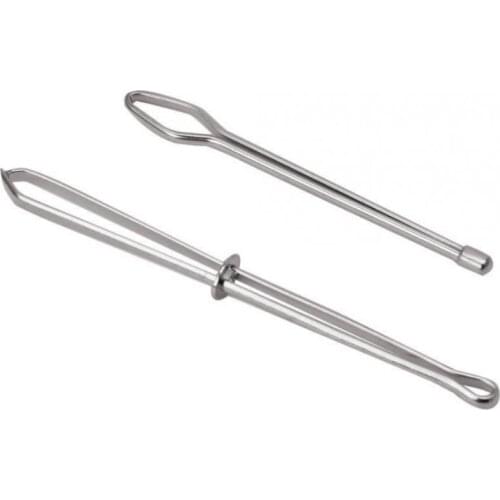 2Pcs Elastic Band/Rope Wearing Threading Guide Forward Device Tool For Wear Rope Threader Needle Utility DIY Sewing Tool