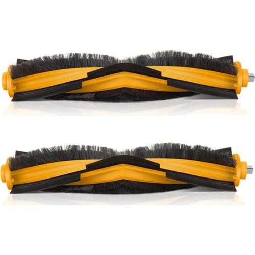 2PCS Dust Cleaning Sweeper Roller Main Brush for Ecovacs Deebot DN33 DN55 Vacuum Cleaner Replacement Brush