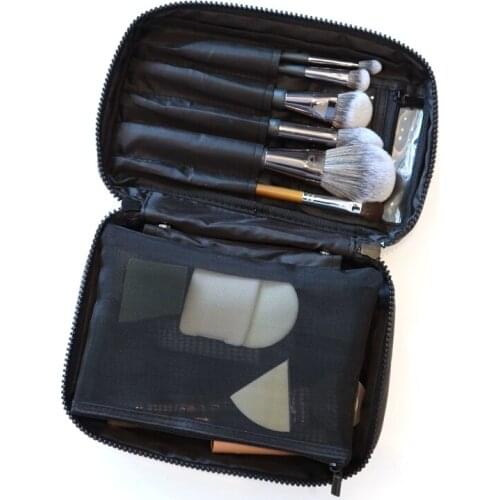 PUBGS 2020 Fashion Kraft Paper Bag Storage Bag Multi-layer Wash Bag Vintage Casual Style Waterproof Wear Resistant Cosmetic Bag