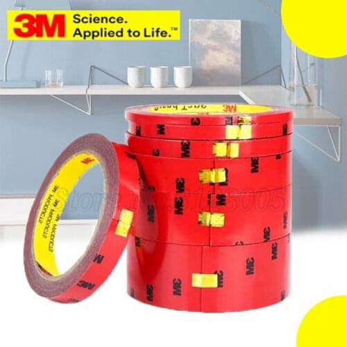 Free Shipping Strong 3M Double Sided Tape Acrylic Foam Adhesive For Car Home Office Decor Application Tool