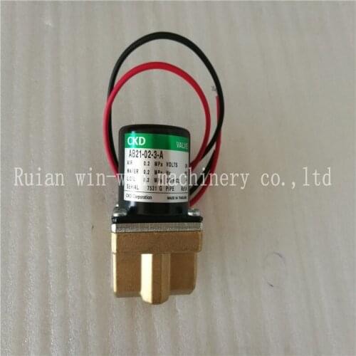 CKD AB21-02-3-A AB21-02-3A DC24V solenoid electromagnetic valve