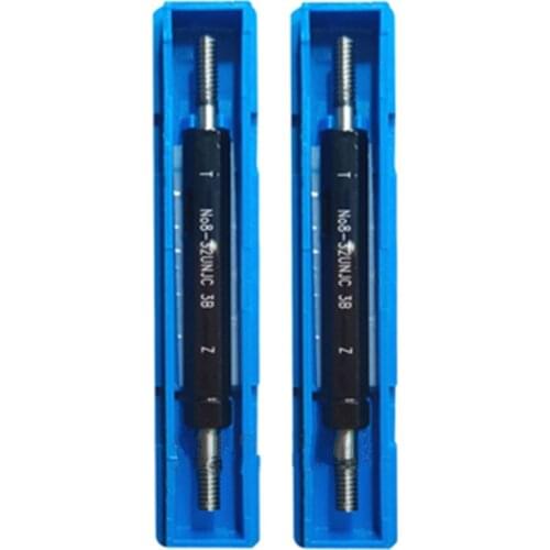 UNJC UNJF 3B 3A thread plug ring gauge 8-32 1/4-28 3/8-24 external ring O gage aviation screw threading gauge Go NOGO
