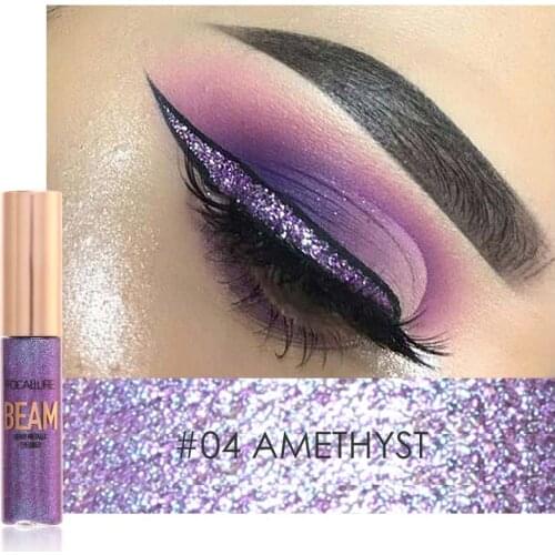 New Glitter Eyeliner Liquid Makeup For Women Colored With Sparkles Diamond Professional High Quality Waterproof Eye Cosmetics