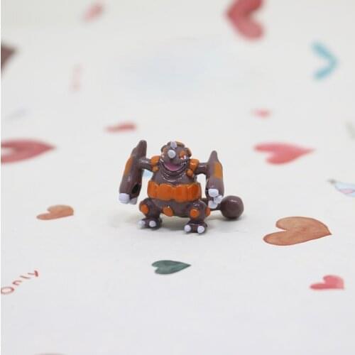 Genuine Pokemon Ground Type and Rock Type Rhyperior Cute Action Figure Toys