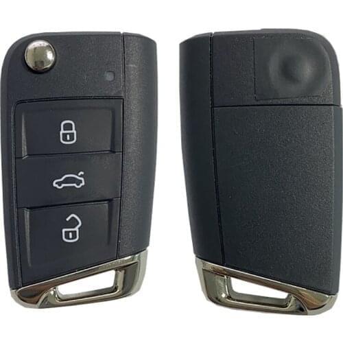 CN001108 Original For volkswag3 Button Flip Remote Key TAYRON T-ROC Tiguan With FCCID 5G6 959752BL 5C Chip Keyless Go NBGFS125C