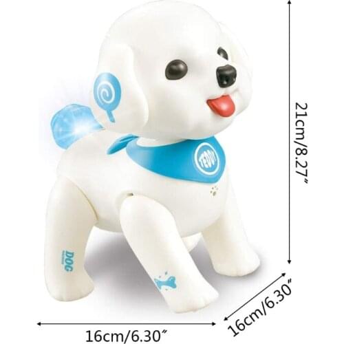 RC Robot Dog Smart Puppy Teddy Programmable Remote Control Electronic Pet Toys 54DF