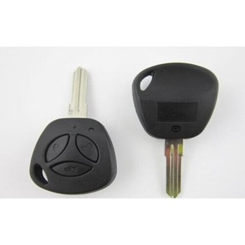 3 Buttons Replacement Car Key Shell For Lada Uncut Blank Remote Key Case Cover Fob