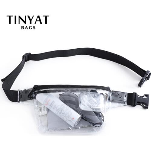 TINYAT Transparent Cosmetic Bags