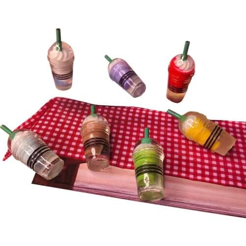 XUNZHE 20Pcs Ice cream cup Resin Convex Plane Embellished Scrapbook Paste DIY Food Toy/Cream Phone Case/Christmas Ornaments