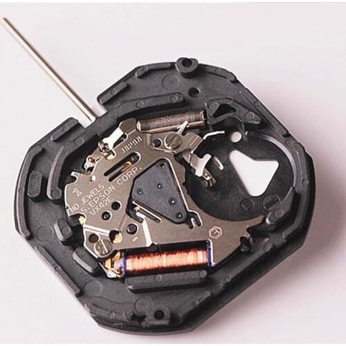 Japan Quartz Watch Movement VX42 VX42E Date at 3'/6' With Adjust Stem But Without Battery Watch Repair Parts Accessories