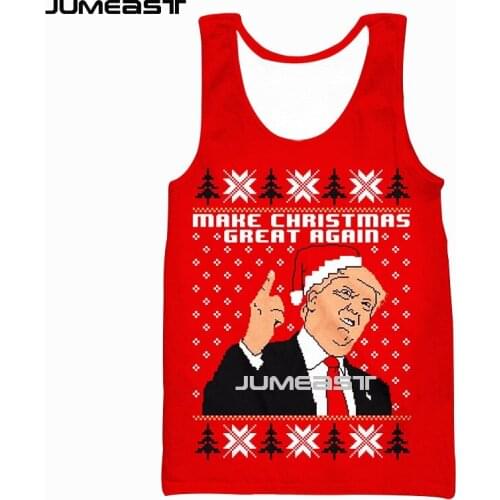 Jumeast Brand Men/Women 3D Printed Vest Trepp Short Sleeve Fashion Sport Pullover Summer Tank Tops Tees