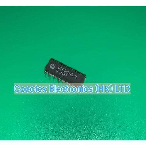 10pcs/lot CD74HCT221E DIP16 CD 74HCT221 E IC DUAL MONO MULTVIBRATOR 16-DIP CD74HCT221-E