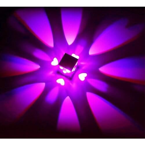 Aluminum Ceiling Light Colorful Surface Mounted Lamp Remote Control RGB Smart LED 3W Dimmable Light For Living Room Corridors