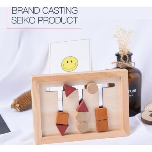 Wooden Shape Matching Childrens Early Education Enlightenment Educational Toys Shape Matching Logical Thinking Training