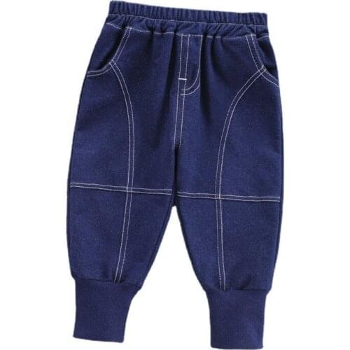 New Spring Autumn Children Cartoon Pants Baby Boy Girl Casual Letter Clothing Infants Fashion Overalls Kids Solid Sport Trousers