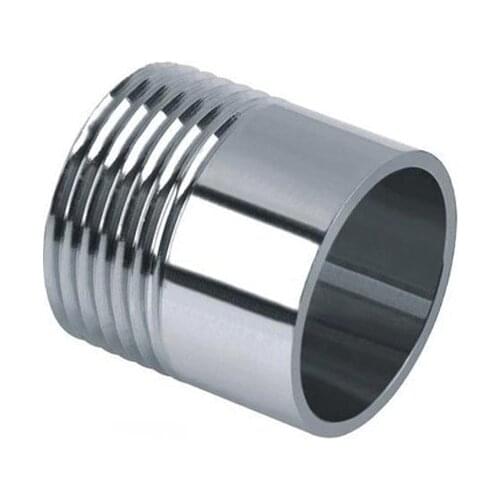 Brand New High Quality 1-1/2" Thread Pipe Fittings Single Male Stainless Steel SS304 New High Quality