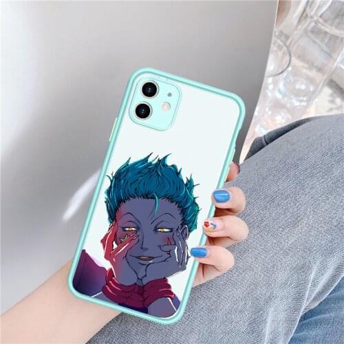 JAMULAR Cute Anime Hunter X Hunter Phone Case For iPhone 11 Pro 12 XS MAX XR SE20 X 8 7 6Plus Candy Shockproof Cover Matte Coque