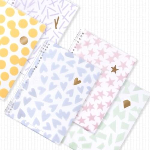 Summer Limited Eight-hole Loose-leaf Note book B5 Lightweight and Portable Replaceable Core Loose-leaf Notes Coil Study Office