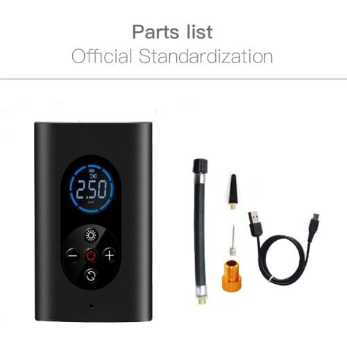 Portable Car Air Compressor Electric Wireless Tire Inflator Air Pump Rechargeable Digital 150PSI Auto for Car Motorcycle Balls