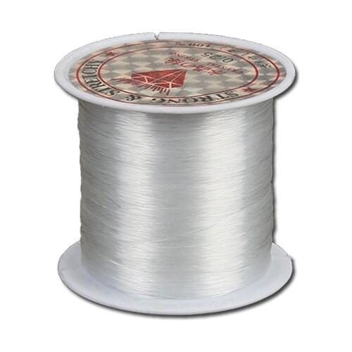 Multi-size Transparent Crystal Threads Fish Line String Beading Cord Jewelry Finding DIY Fashional Necklace Bracelet No-Elastic