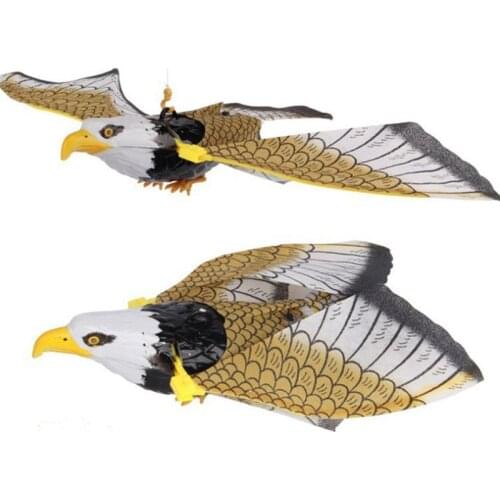 Bird Repellent Hanging Eagle Flying Bird Scarer Garden Decoration Portable Flying Bird Garden Lawn Yard Birds Scare Repellent