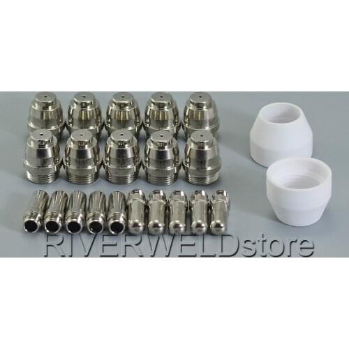 SP-60 Plasma Cutter Cutting Torch Consumables Plasma KIT Nozzles Tip 1.0 50Amp