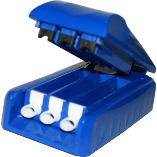 1 Pcs Plastic Injector 3-tube Filling Machine Smoking Tobacco Tube Cigarette Making Rolling Machine Maker