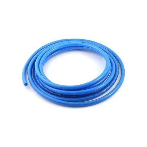 12mm OD 8mm Inner Dia Blue PU Tube Hose Pipe 5m 16.4ft for Pneumatics