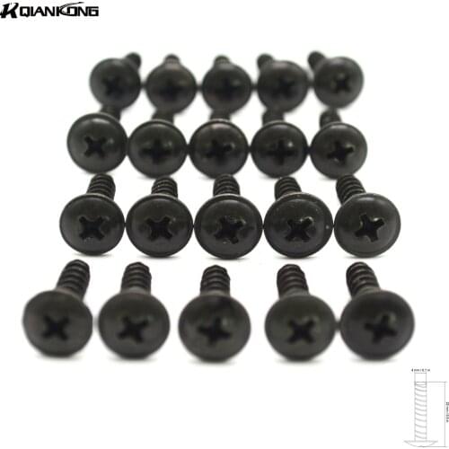 20 PC Motorcycle Accessories Fairing Bolts Speed Fastener Clips Screw For honda vfr800 cbr1100xx st1300 st1300a cb r1100xx
