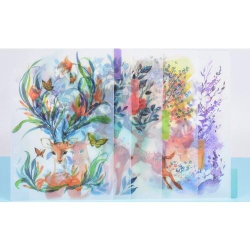 5 Sheets w44 / Coil Separator w48 Gift Diary n25 Page Matching n34 A5 A6 Notebook Diary