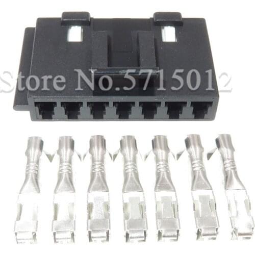 7 Hole Automotive Air Conditioning Wire Socket Car Blower Fan Female Plug Sockets