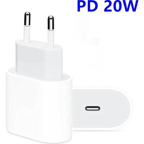 ILEPO 20W PD QC4.0 Fast Charger for Apple iPhone 12 11 Pro iPad mini Samsung S20 Ultra NOTE 20 10 USB Quick Charge Adapter