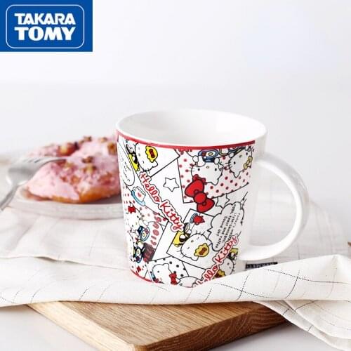 Hello Kitty Water Cup Ceramic Coffee Cup Water Cup Ceramic Cup Large Capacity Mug