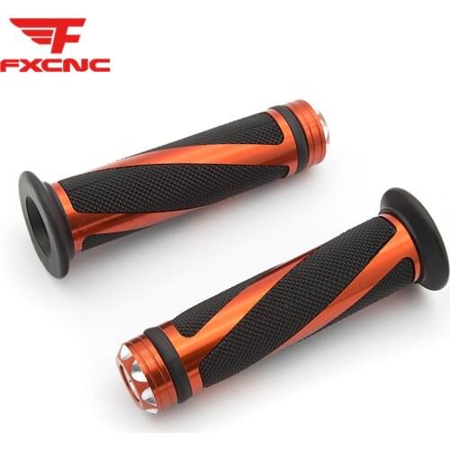 For dk RC 125 200 390 CNC Motorcycle Brake Clutch Handle Grips Set Rubber Aluminum Handlebar Grips Handle Bar Accessories