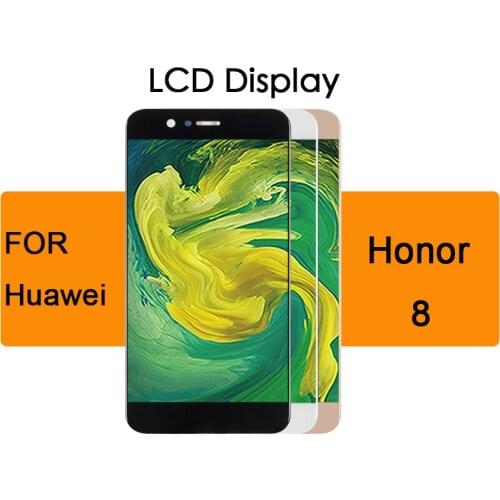 For Huawei Honor 8 LCD Display Touch Screen Assembly With Frame Replacement FRD-L19 FRD-L09