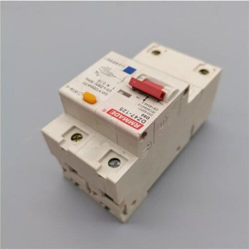 Dz47LE-125 Three-phase Four Wire Leakage Protector 1P 3P + N Vacuum Circuit Breaker Air Switch 63A 80A100A 125A