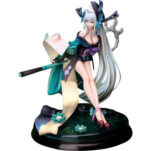 Anime Onmyoji Aoandon Zen PVC Action Figure Toy Cute Model Doll Toy 22cm Sexy Girl Figures Game Games Statue Collection Toy Gift